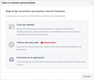 Remarketing Facebook